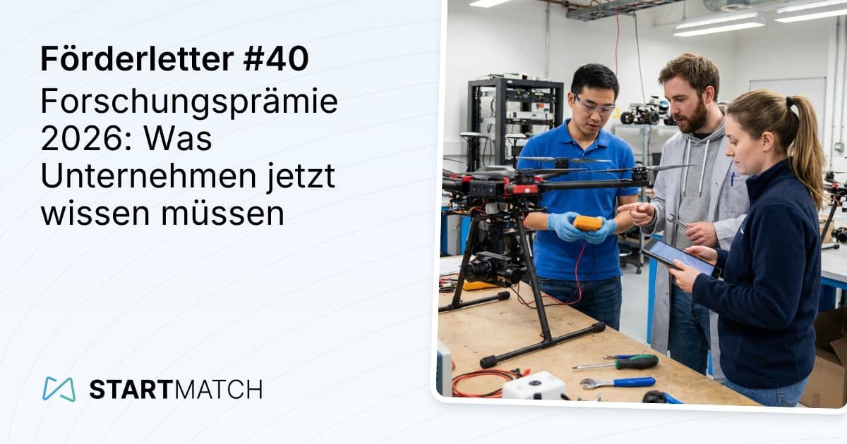 Forschungsprämie 2026: Was Unternehmen jetzt wissen müssen