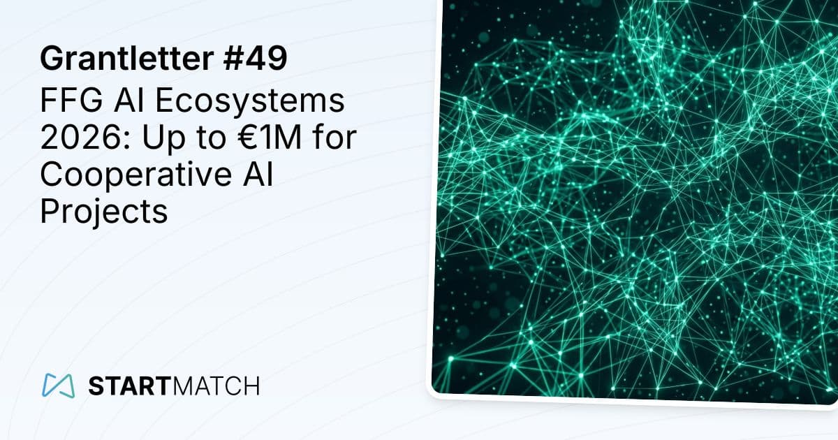 FFG AI Ecosystems 2026: Up to €1M for Cooperative AI Projects