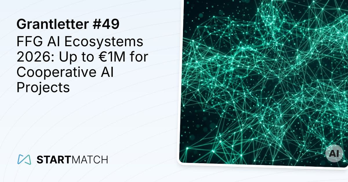 FFG AI Ecosystems 2026: Up to €1M for Cooperative AI Projects