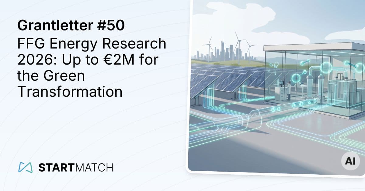FFG Energy Research 2026: Up to €2M for the Green Transformation