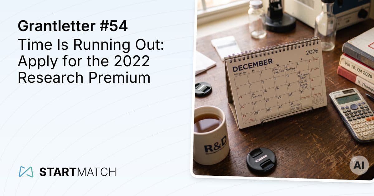 Time Is Running Out: Apply for the 2022 Research Premium
